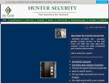 Tablet Screenshot of huntersecurity.net